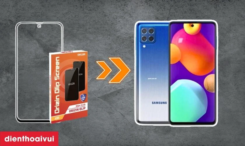 Thay ép kính Samsung Galaxy M62 chính hãng Orizin là gì?