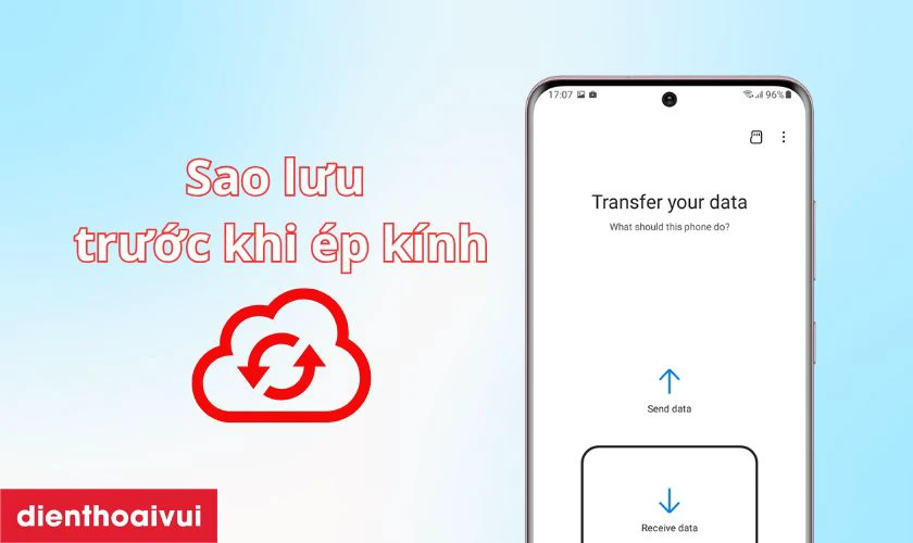 Những lưu ý trước khi thay ép kính S25 Ultra