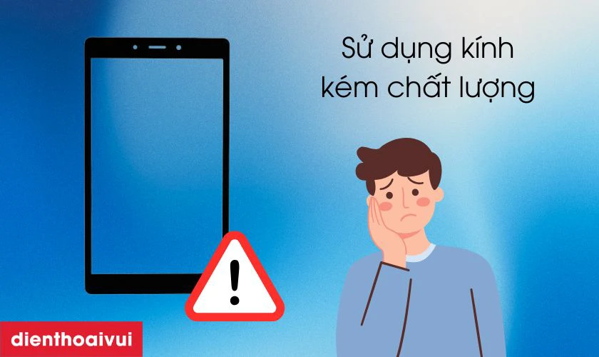 Nguyên nhân tại sao điện thoại dễ bị nứt vỡ mặt kính