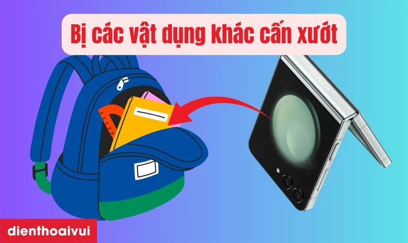 Nguyên nhân tại sao Samsung Galaxy Z Flip 5 dễ bị nứt vỡ mặt kính