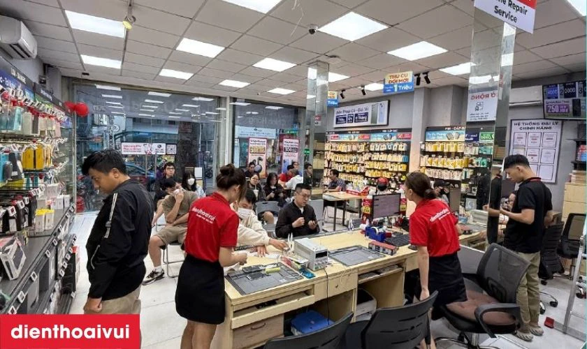 Bàn giao máy và thanh toán