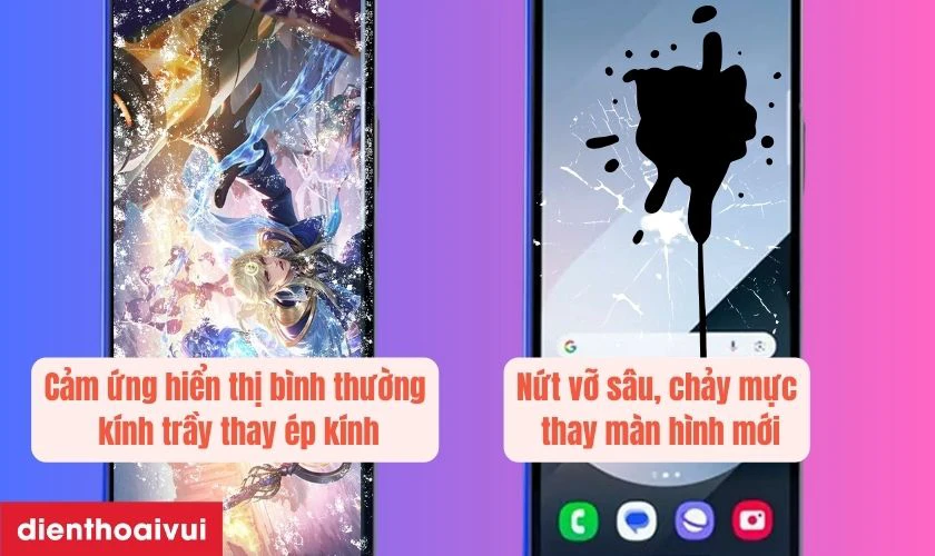 Thay ép kính và thay màn hình Z Fold 7 - Mặt ngoài có gì khác nhau?