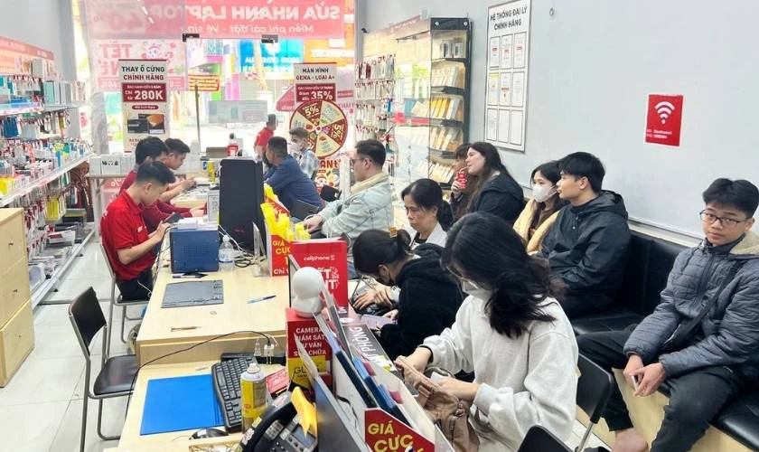 Quy trình thay ép kính Samsung Quận Đống Đa tại Điện Thoại Vui