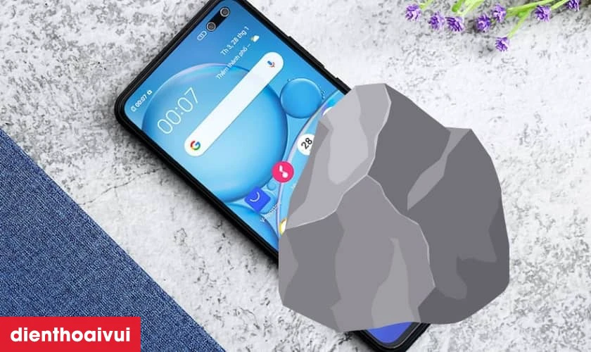 Tại sao điện thoại Vivo V19 dễ bị nứt vỡ mặt kính?