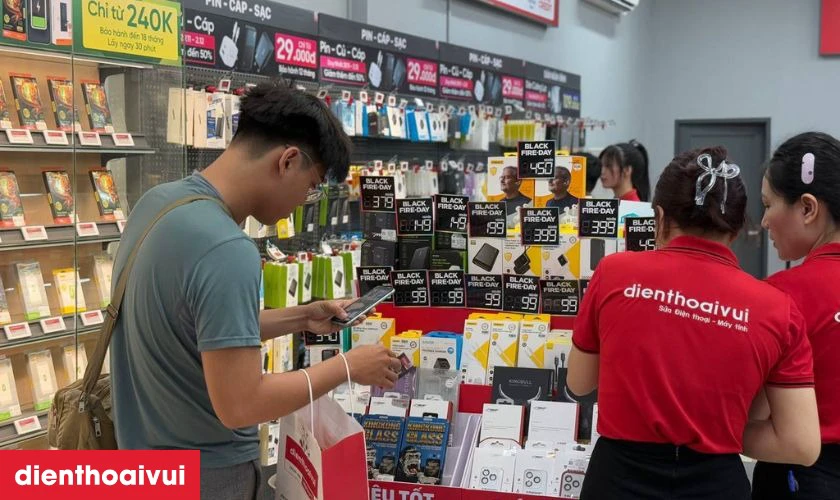 Thay ép kính Xiaomi 14 lấy liền giá tốt tại Điện Thoại Vui