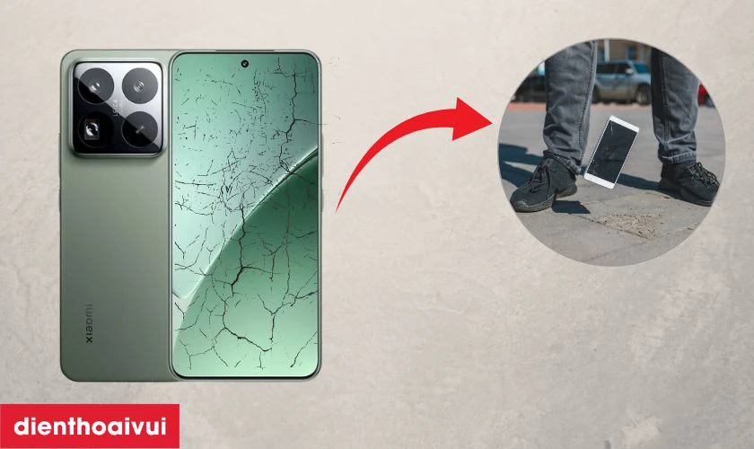 Nguyên nhân mặt kính Xiaomi 15s Pro bị hư hỏng