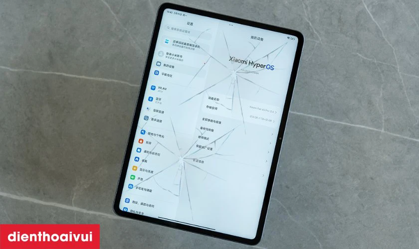 Các dấu hiệu thay ép kính Xiaomi Mi Pad 6S Pro mới