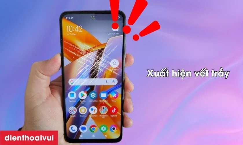 Trường hợp bạn cần thay ép kính Xiaomi Poco C65?