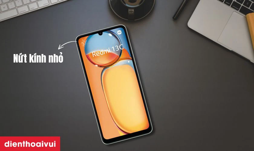 Kính màn hình Redmi 13C bị mài mòn