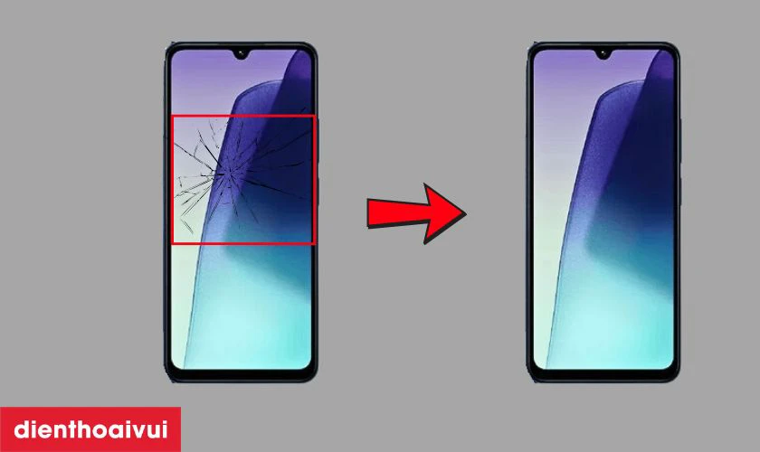 Thay ép kính Xiaomi Redmi 14C là gì?