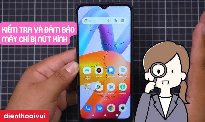Những lưu ý trước khi thay ép kính Xiaomi Redmi A2 Plus