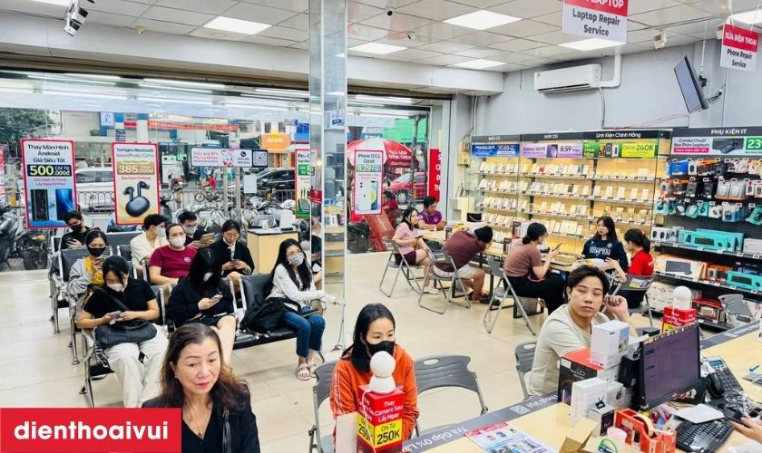 Dịch vụ thay ép kính Xiaomi Redmi A3 chính hãng, lấy liền tại Điện Thoại Vui