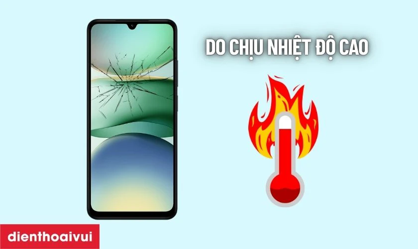 Nguyên nhân mặt kính Xiaomi Redmi A5 bị vỡ