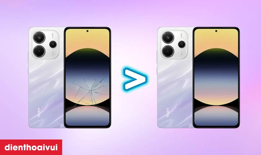 Địa chỉ thay ép kính Xiaomi Redmi Note 14 ở đâu chính hãng