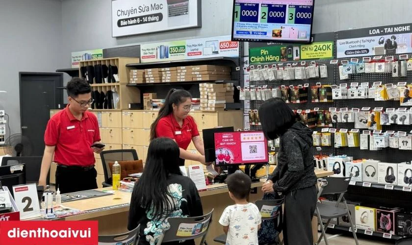Hỗ trợ bảo hành sau sửa chữa tại tất cả các chi nhánh trên toàn quốc