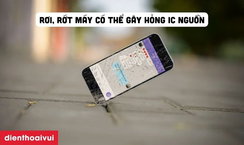 Nguy&ecirc;n nh&acirc;n khiến iPhone bị lỗi IC nguồn