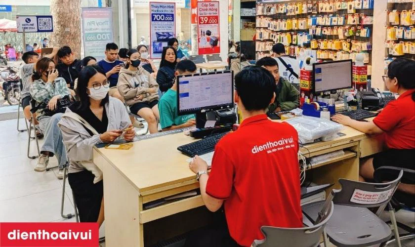 Dịch vụ thay kính cảm ứng Apple Watch Series 1 chính hãng Feaglet lấy liền tại Điện Thoại Vui
