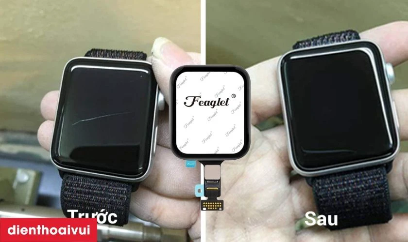 Kính cảm ứng chính hãng Feaglet thay cho Apple Watch Series 5 có tốt không?