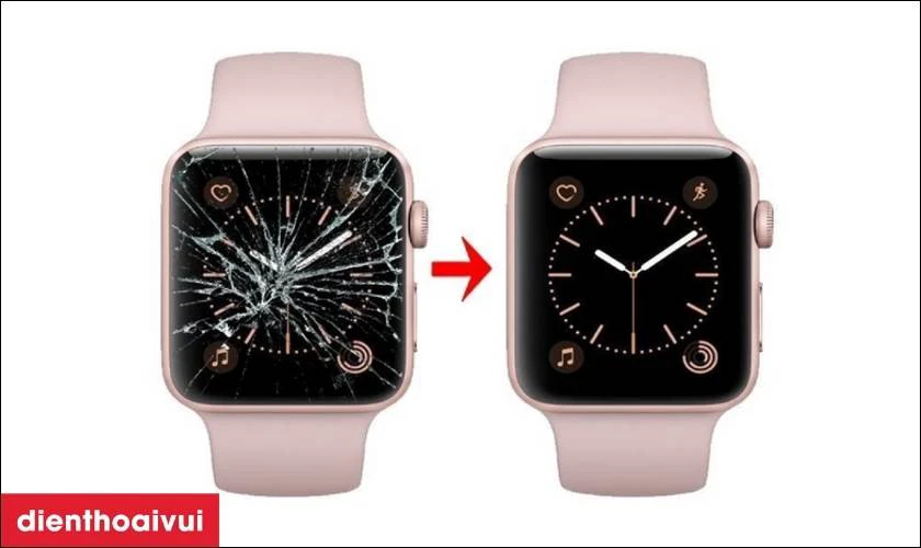 Thay kính cảm ứng Apple Watch Series 6 chính hãng Feaglet là gì?