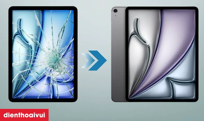 Thay k&iacute;nh cảm ứng iPad Air 6 M2 11 2024 l&agrave; g&igrave;?