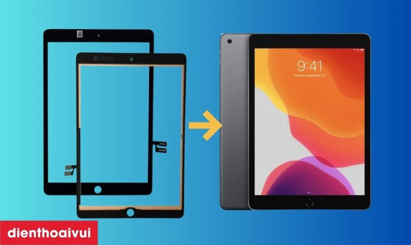 Thay k&iacute;nh cảm ứng iPad Gen 7 10.2 2019 l&agrave; g&igrave;?