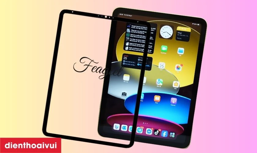 Thay kính cảm ứng iPad Gen 9 10.2 inch 2021 chính hãng Feaglet là gì?