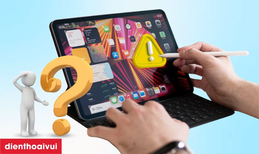 Các trường hợp nhận biết bạn cần thay kính cảm ứng iPad M1 11 2021