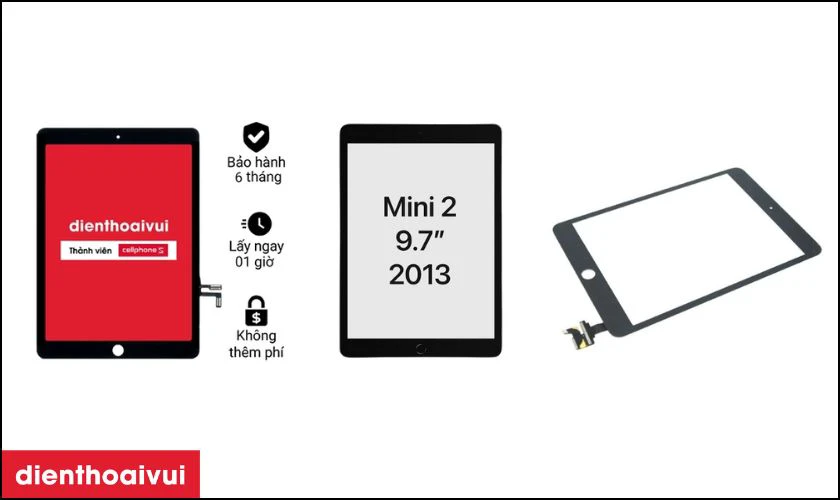 Thay kính cảm ứng iPad Mini 2 là gì?
