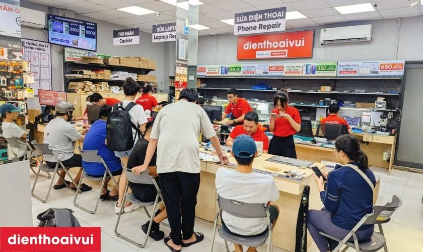 Điện Thoại Vui luôn là lựa chọn hàng đầu khi sửa chữa