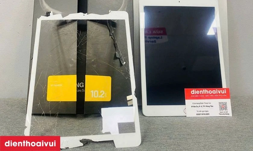 Quy tr&igrave;nh hay k&iacute;nh cảm ứng iPad Mini 3 tại Điện Thoại Vui