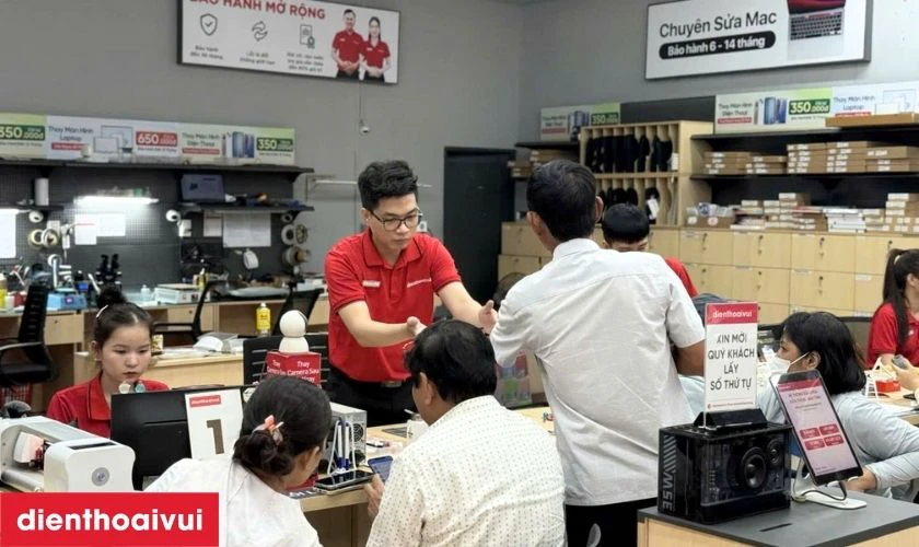 Thay k&iacute;nh cảm ứng iPad Mini 3 ch&iacute;nh h&atilde;ng, lấy liền tại Điện Thoại Vui