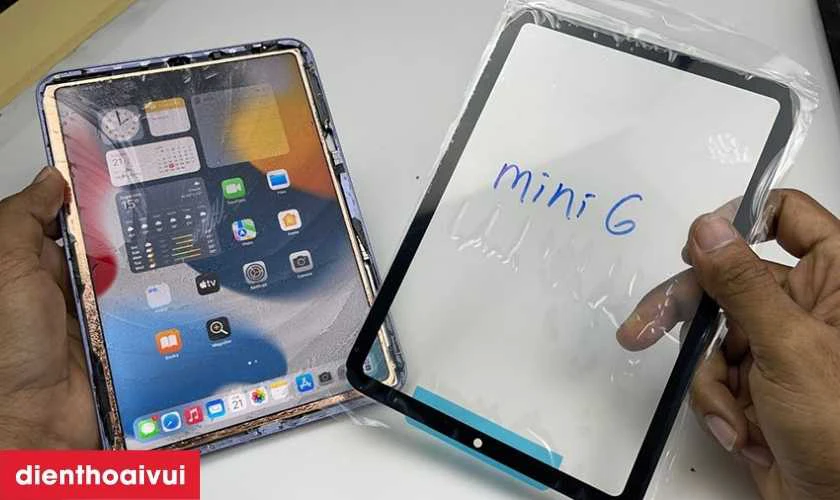 Kính cảm ứng Aries thay cho iPad Mini 6 có tốt không?