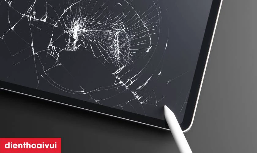 Nguyên nhân tại sao iPad dễ bị nứt vỡ mặt kính