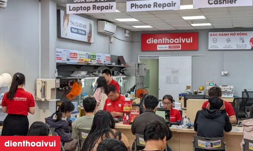 Địa chỉ thay k&iacute;nh cảm ứng iPad Pro 9.7 ch&iacute;nh h&atilde;ng, lấy liền tại Điện Thoại Vui