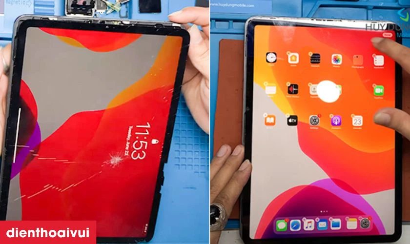 Giao lại máy và bảo hành