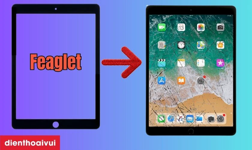 Thay kính cảm ứng iPad Pro 9.7 chính hãng Feaglet là gì?