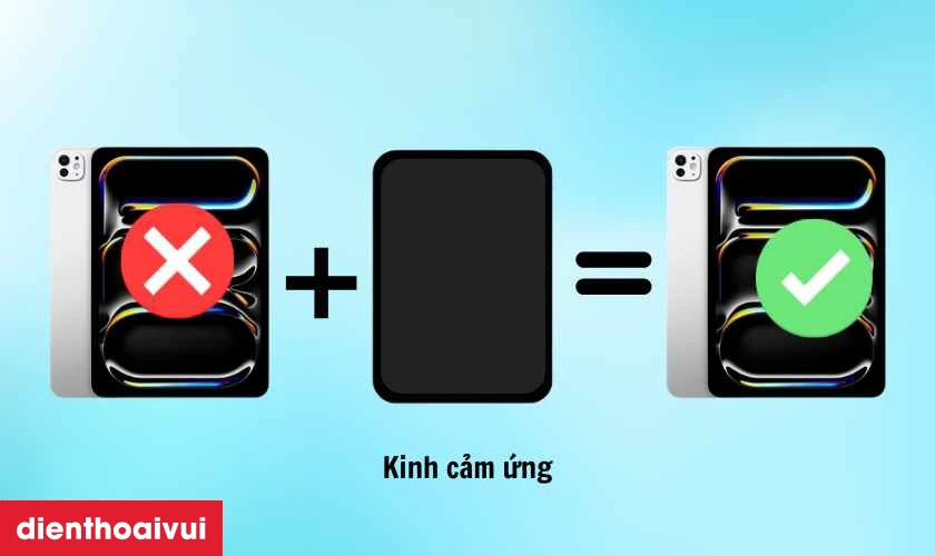 Thay k&iacute;nh cảm ứng iPad Pro M5 13 2025 l&agrave; g&igrave;?