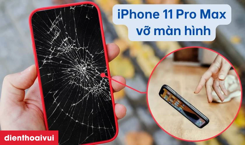 Các dấu hiệu nhận biết bạn cần thay kính cảm ứng iPhone 11 Pro Max chính hãng Feaglet mới