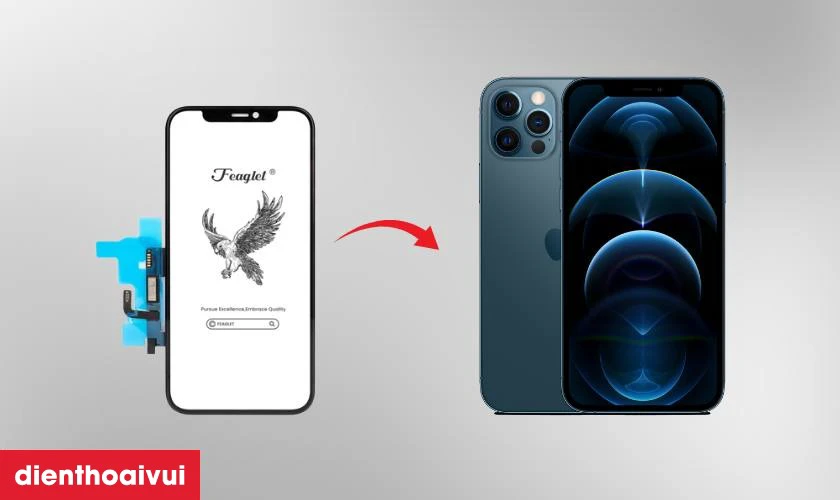Những lưu ý trước khi thay kính cảm ứng iPhone 12 Pro chính hãng Feaglet