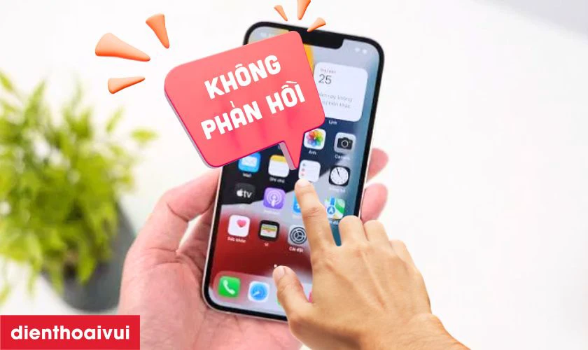 Kính vỡ, cảm ứng không ổn định