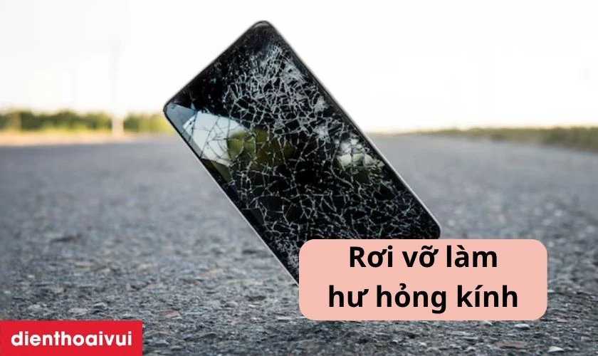 Nguyên nhân tại sao điện thoại dễ bị nứt vỡ mặt kính?