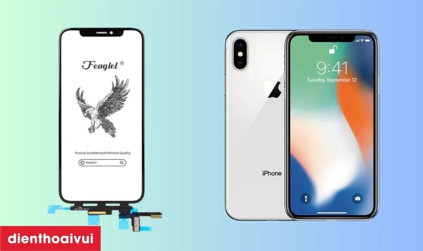 Thay kính cảm ứng iPhone X chính hãng Feaglet là gì?