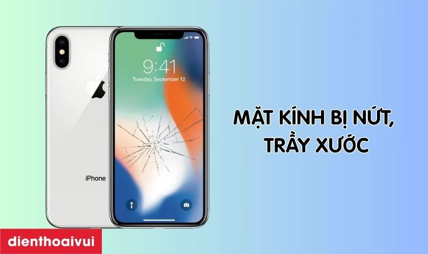 Các dấu hiệu bạn cần thay kính cảm ứng iPhone X chính hãng Feaglet mới
