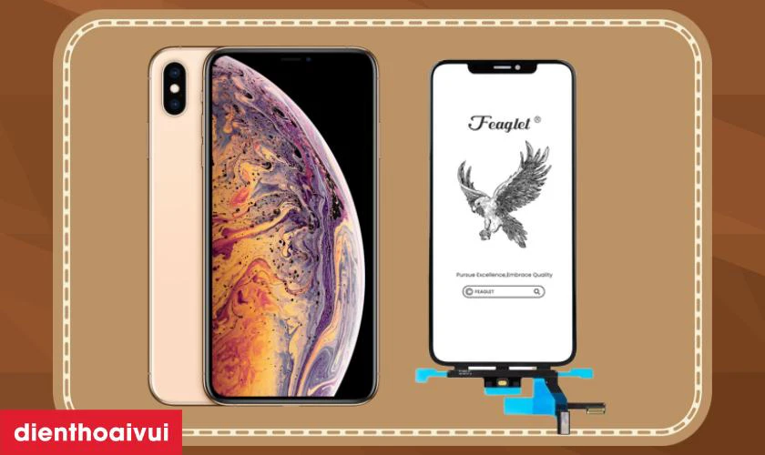 Thay kính cảm ứng iPhone Xs Max chính hãng Feaglet là gì?