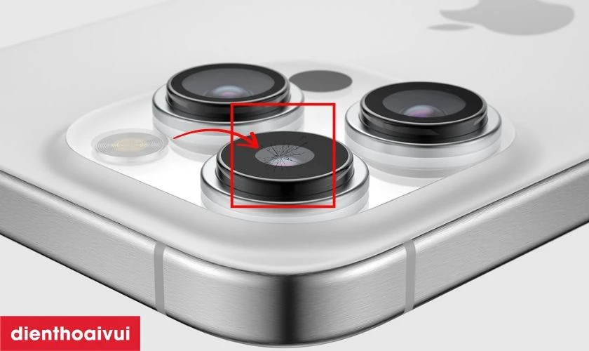 Nguyên nhân tại sao điện thoại dễ bị nứt vỡ mặt kính camera