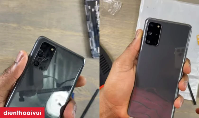 Thay kính camera Samsung Galaxy S20 Plus là gì?