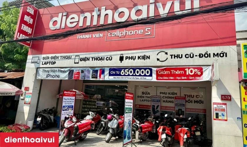 Các linh kiện thay thế tại Điện Thoại Vui đều được phân phối chính hãng, đã qua kiểm định