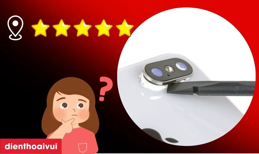 Địa chỉ thay kính camera sau iPhone Xs ở đâu uy tín, lấy liền lại TPHCM và Hà Nội?