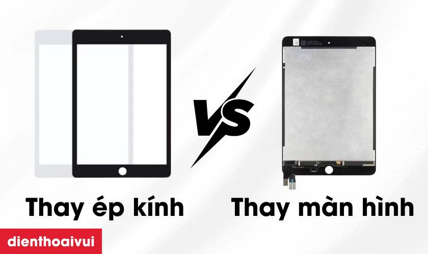 Thay ép kính iPad Mini 5