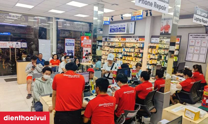 Dịch vụ thay ép kính iPad Mini 5 chính hãng tại Điện Thoại Vui